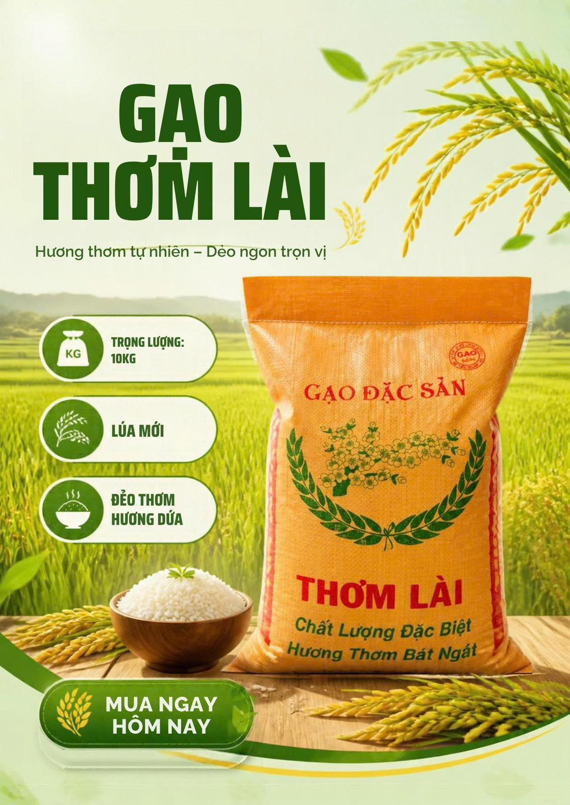 Gạo Hương Lài